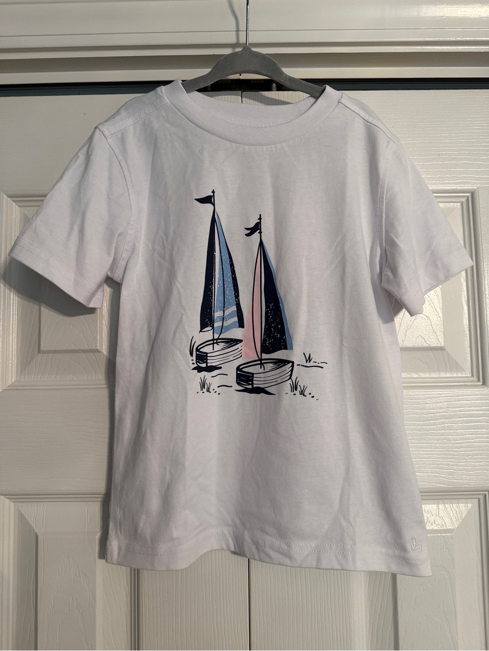 Janie and Jack Sail Boat Tee shirt